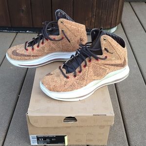 Lebron X EXT QS “Cork”